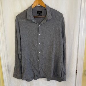 Vince Gray Button-Up Shirt